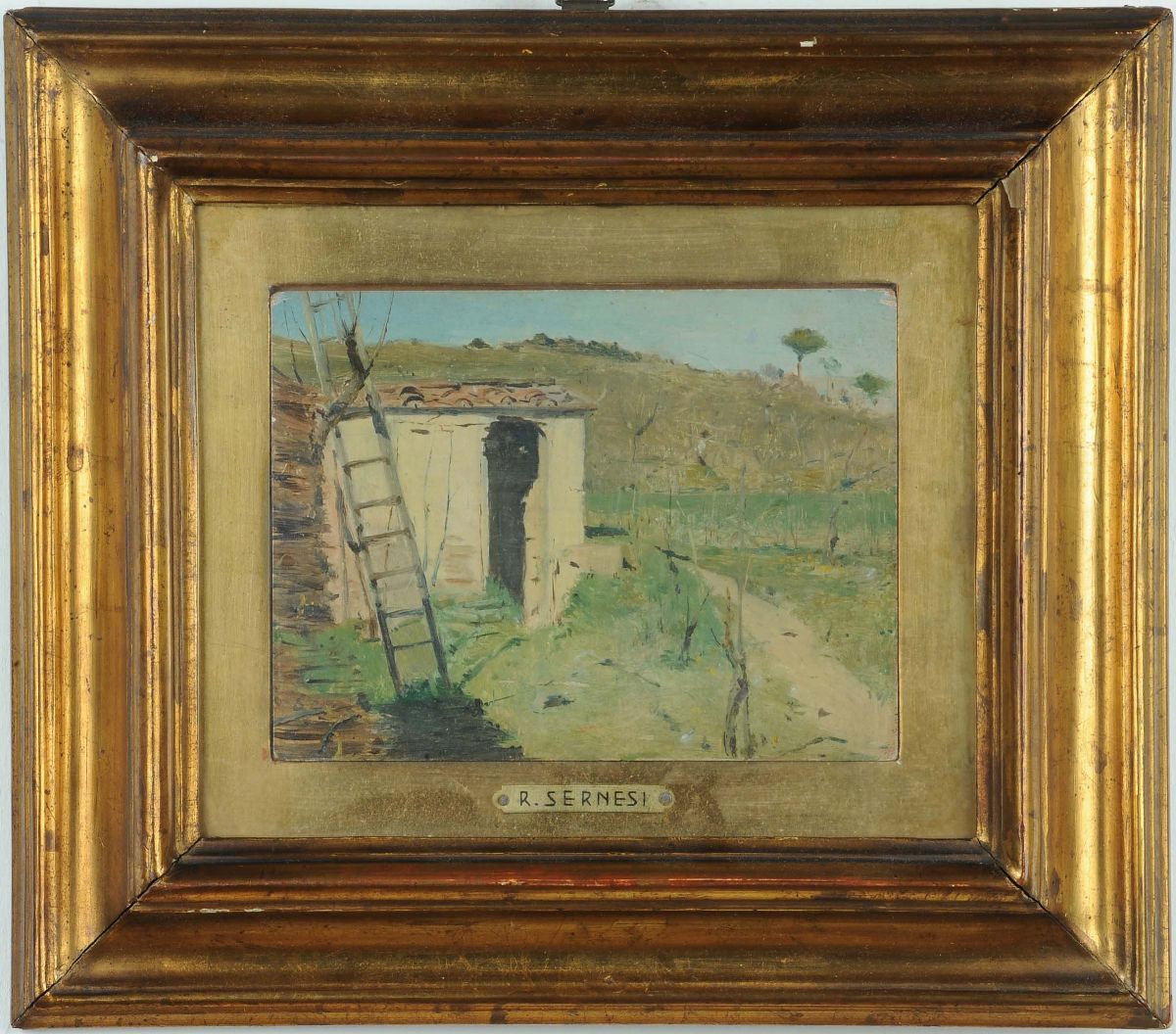 Raffaello Sernesi (1838-1866)casa con Scala