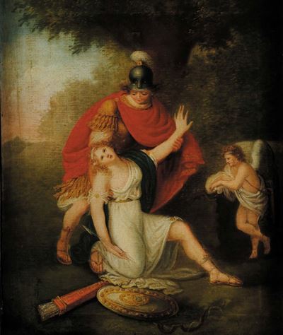 Scuola Neoclassica del XVIII Secoloepisodio della Gerusalemme Liberata