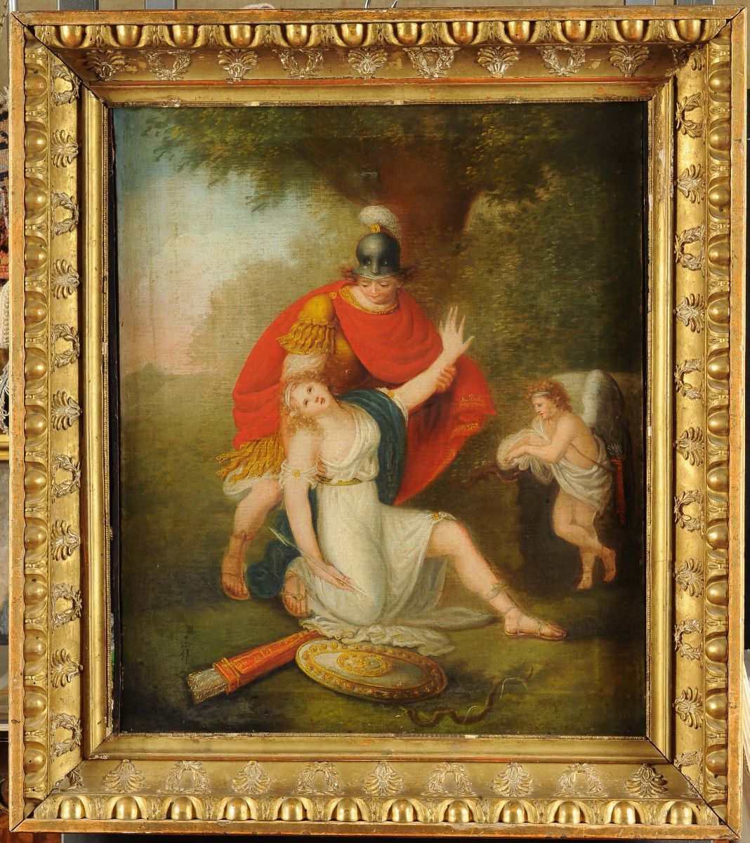 Scuola Neoclassica del XVIII Secoloepisodio della Gerusalemme Liberata