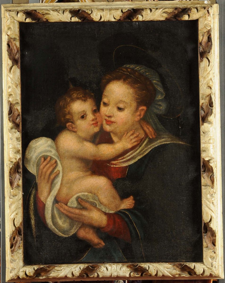 Scuola del XVII Secolomadonna con Bambino