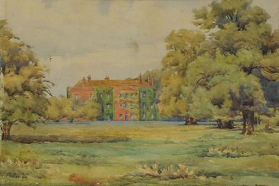Onorato Carlandi (1848-1939)villa nel Sussex