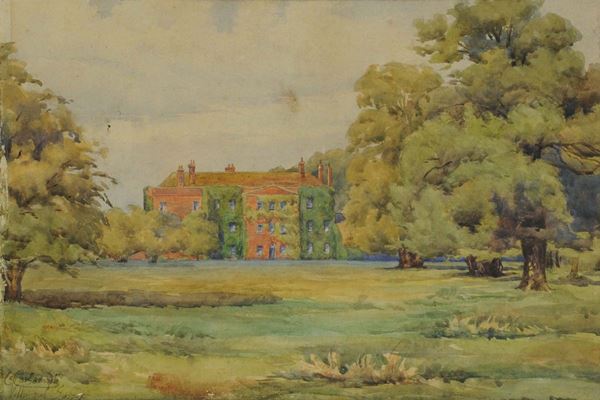Onorato Carlandi (1848-1939) Villa nel Sussex