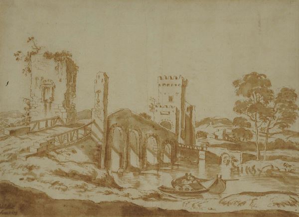 Scuola del XVIII secolo  Ponte Milvio 