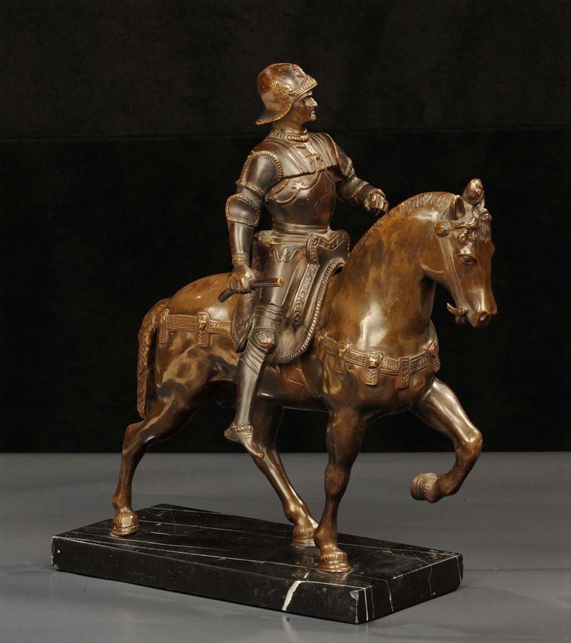 Anonimo del XIX secolo Borromeo a cavallo  - Asta Antiquariato e Dipinti Antichi - Cambi Casa d'Aste