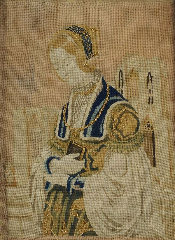 Tessuto ricamato, XVIII secolo