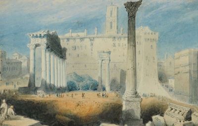 Scuola del XVIII Secoloveduta di Veneziaveduta di Roma