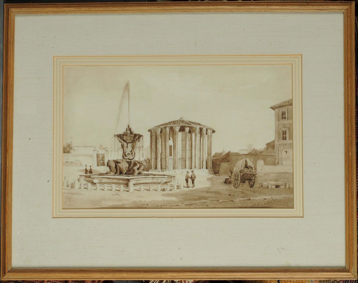Anonimo del XIX Secolotempio di Vesta