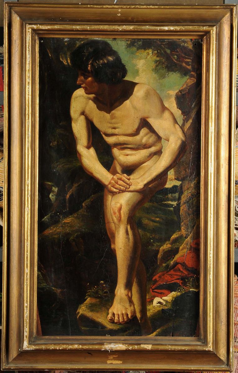 Scuola del XVIII Secolonudo Maschile