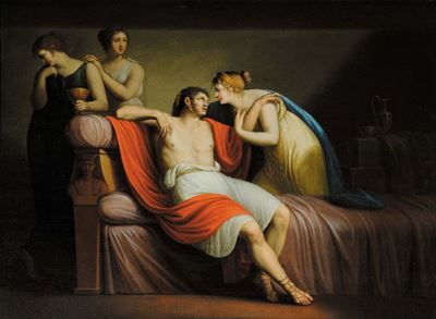 Scuola del XVIII Secoloscene Mitologiche