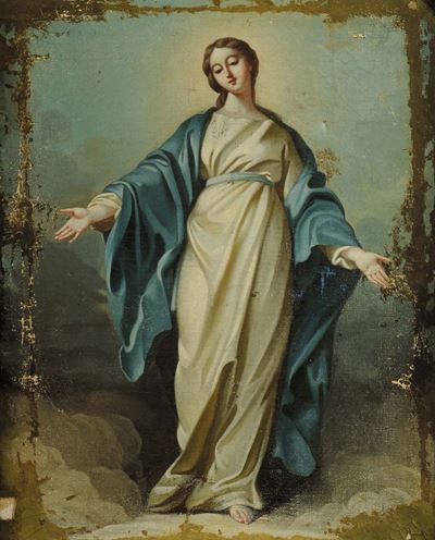 Scuola del XVIII Secolobeata Vergine Maria