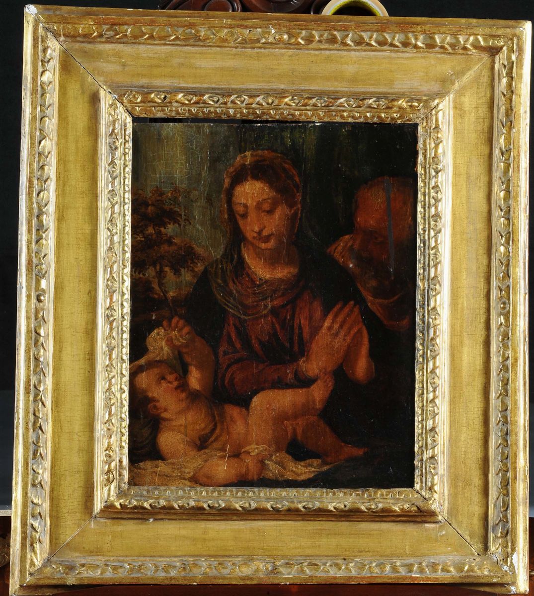 Bonifazio Veronese (1487-1553)sacra Famiglia