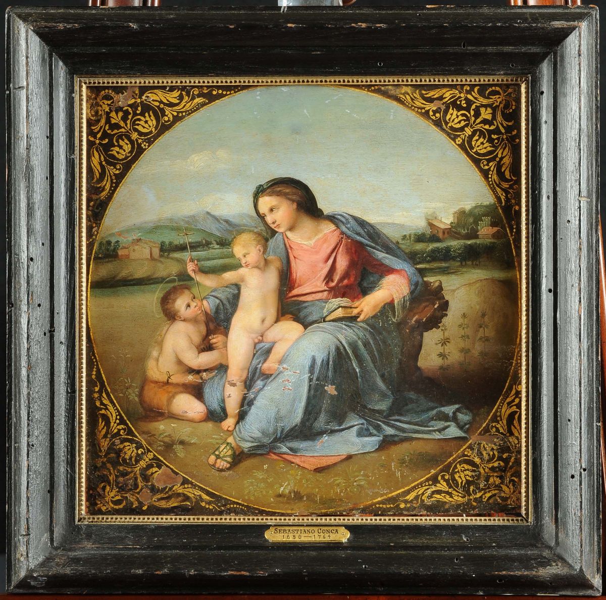 Scuola del XVIII Secolosacra Famiglia con S.giovannino