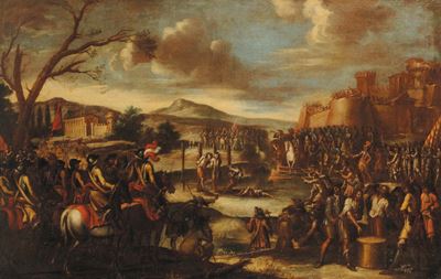 Scuola Fiamminga del XVII Secolodopo la Battaglia