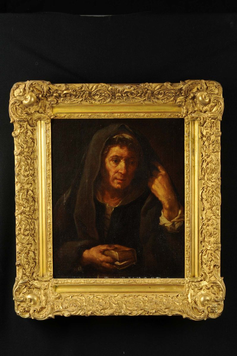 Bernardo Monsu (1624-1687), Attribuito Afigura Femminile