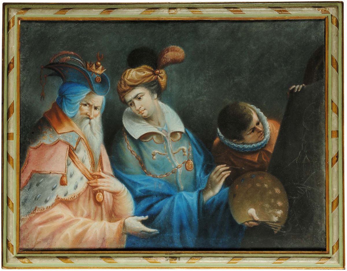Scuola Veneziana del XVIII Secoloscene Allegoriche