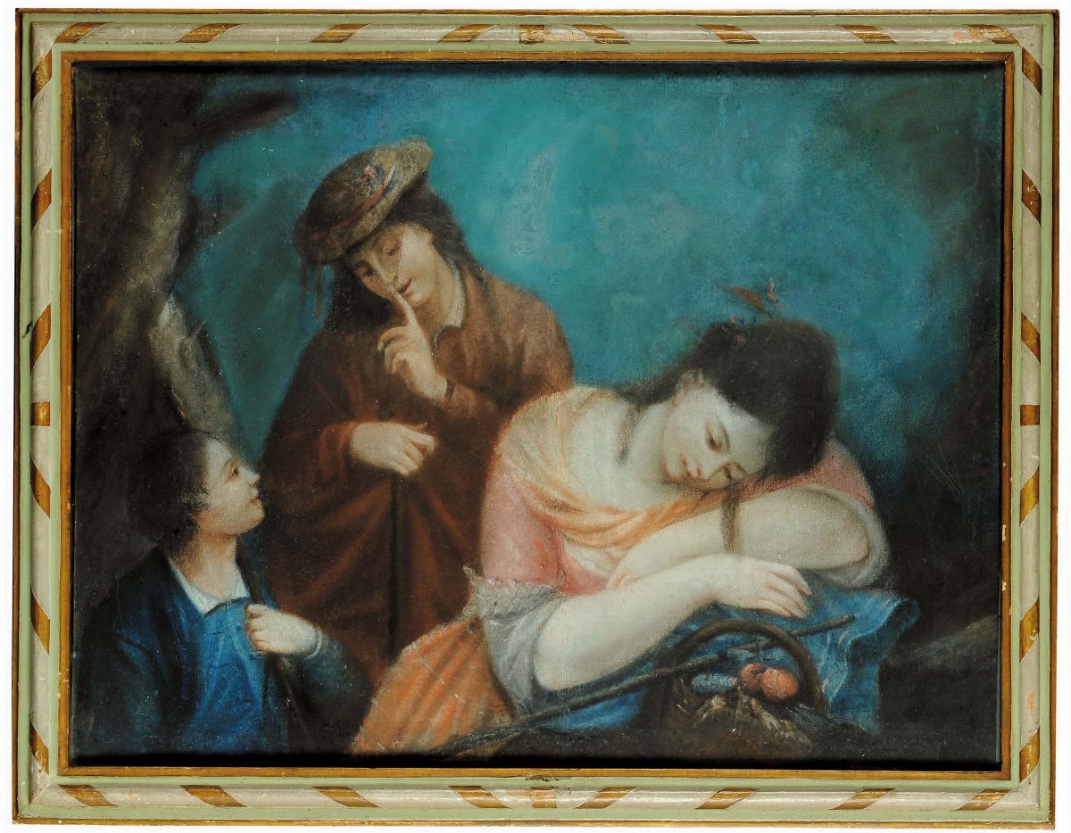 Scuola Veneziana del XVIII Secoloscene Allegoriche