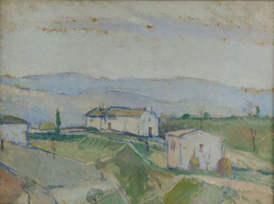 Rino Villa (1904-1994)chiesetta a Penne