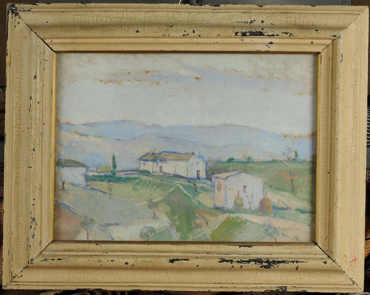 Rino Villa (1904-1994)chiesetta a Penne