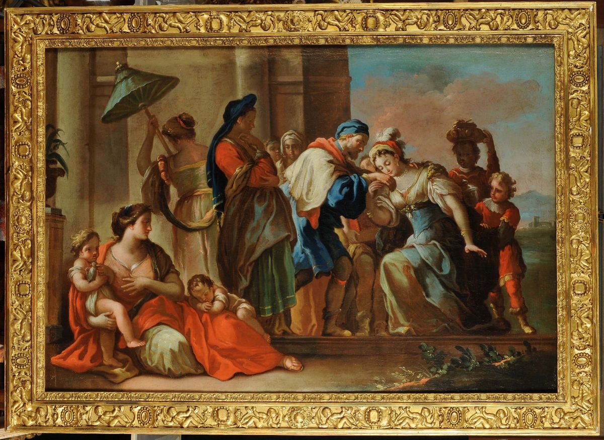 Francesco De Mura (1696-1782)scena Biblica