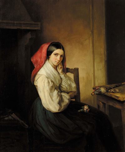 Luigi Zuccoli (1815-1876)la Filanda
