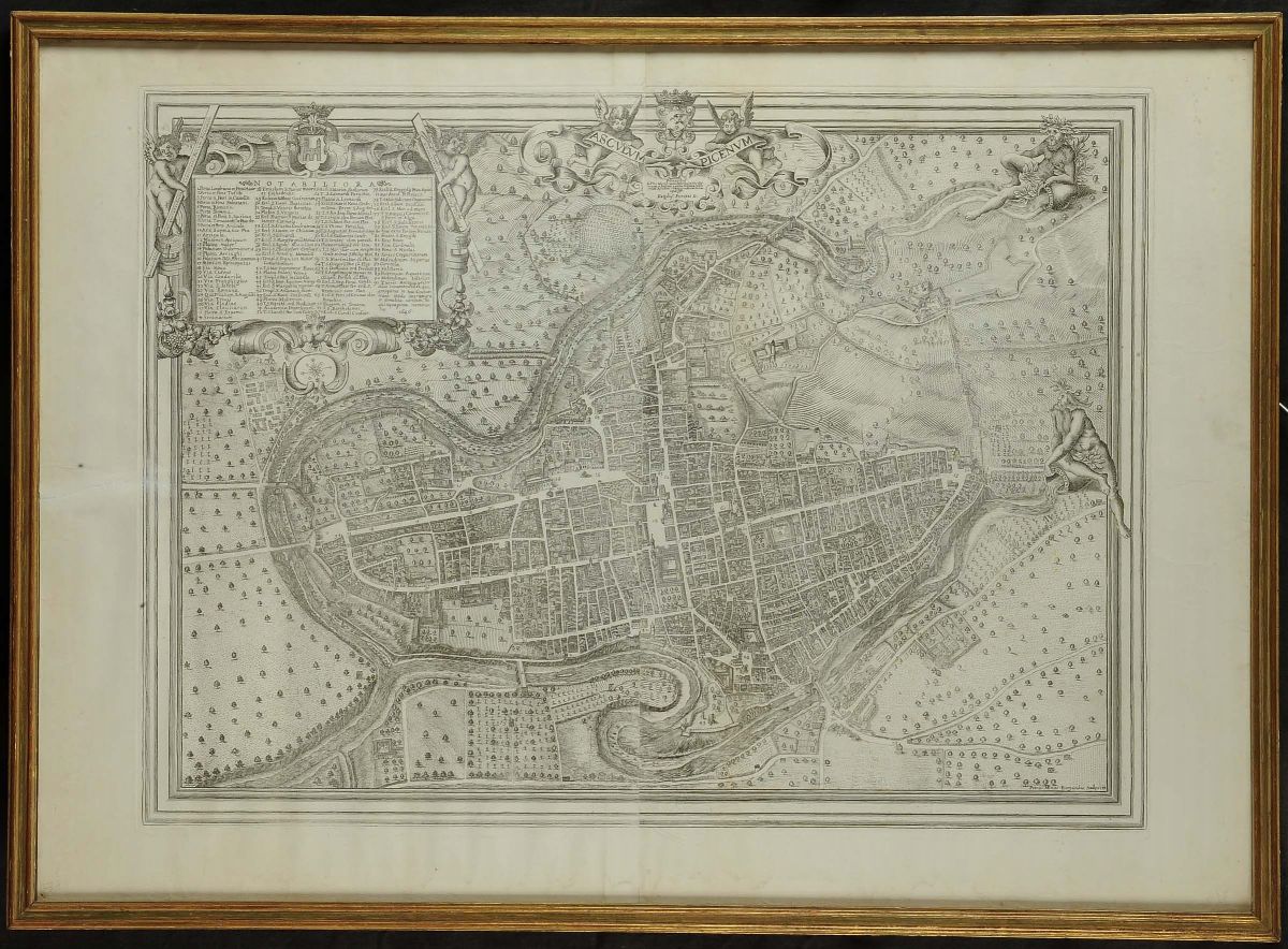 Petrus Miottepianta della Cittˆ di Ascoli Piceno, 1646