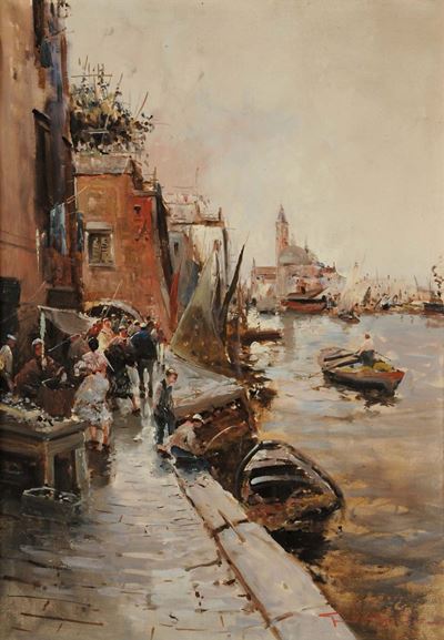 Guido Montanari (1933-2004)mercato