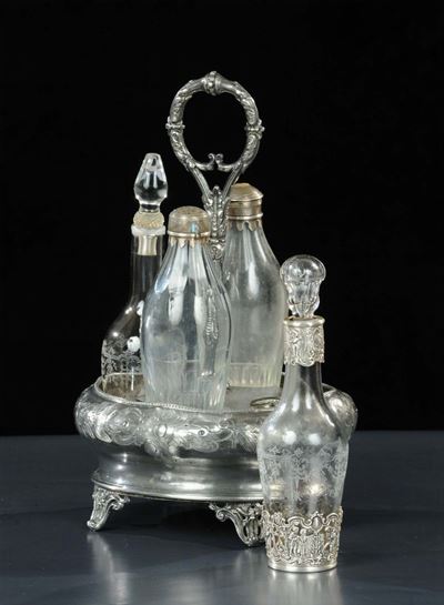 Oliera in Peltro Inciso, XX Secolo