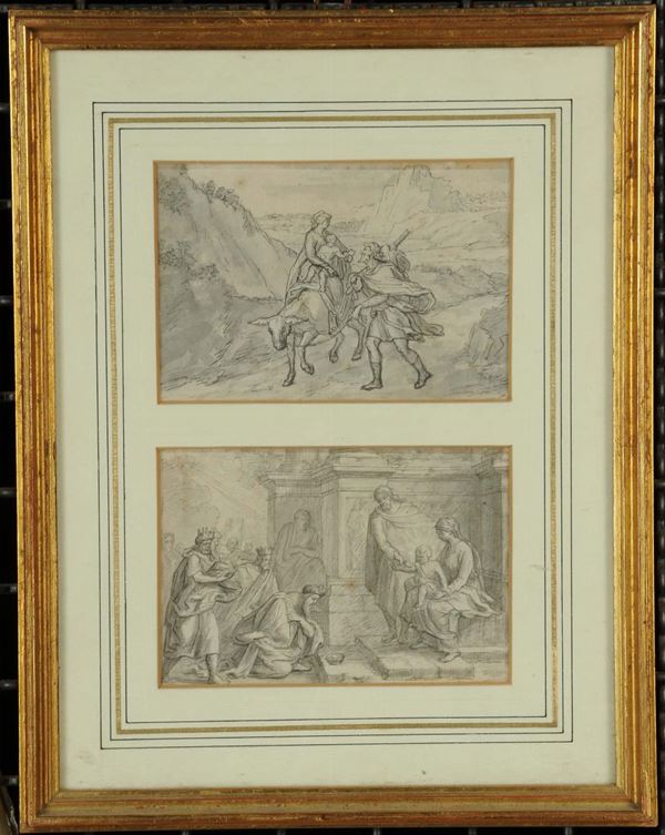 Scuola Italiana del XVII secolo Scene dal vangelo