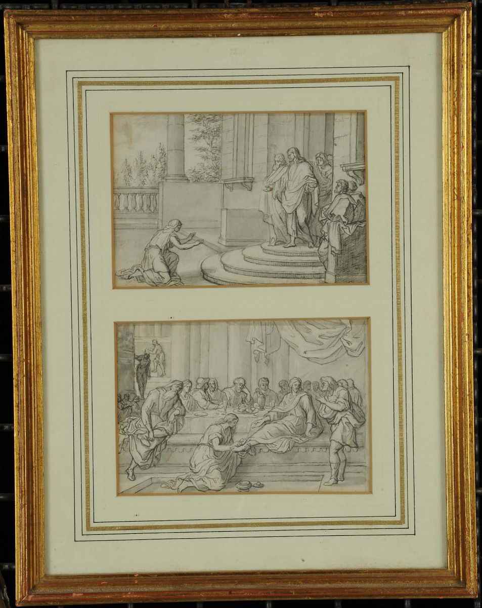 Scuola Italiana del XVII Secoloscene dal Vangelo