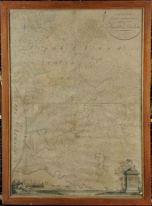 Incisione, prima metˆ XIX secolo