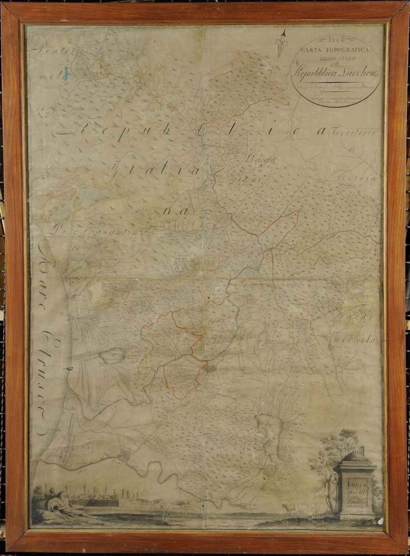 Incisione, prima metˆ XIX secolo  - Asta Antiquariato e Dipinti Antichi - Cambi Casa d'Aste