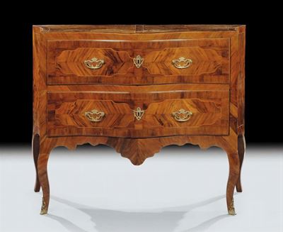 Cassettone in Noce Luigi XV, Napoli 1760 Circa