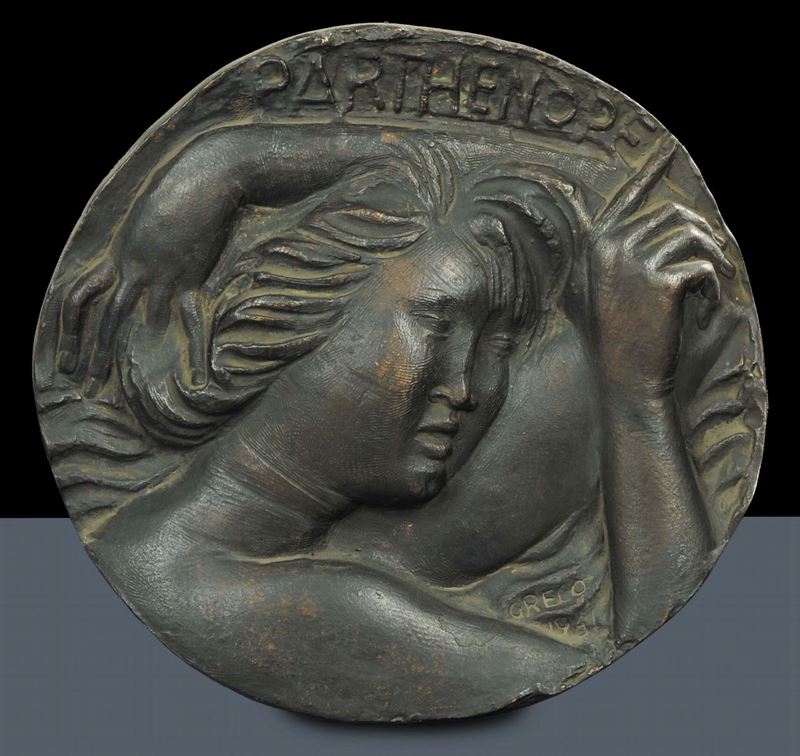 Emilio Greco (1913-1955) Parthenope, 1961  - Asta Dipinti del XIX e XX secolo - II - Cambi Casa d'Aste