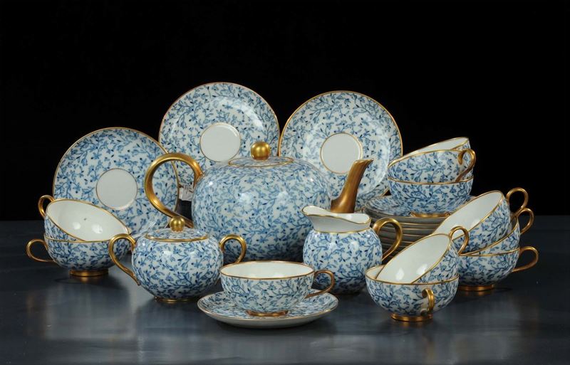 Servizio da t in ceramica, Richard Ginori  - Asta Antiquariato e Dipinti Antichi - Cambi Casa d'Aste