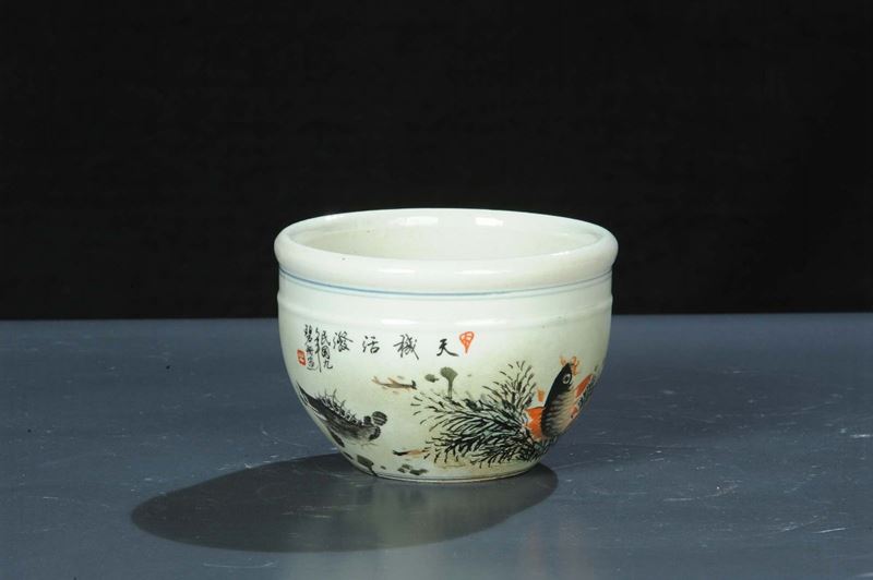 Ciotola in porcellana, Cina 1920  - Asta Arte Orientale - Cambi Casa d'Aste