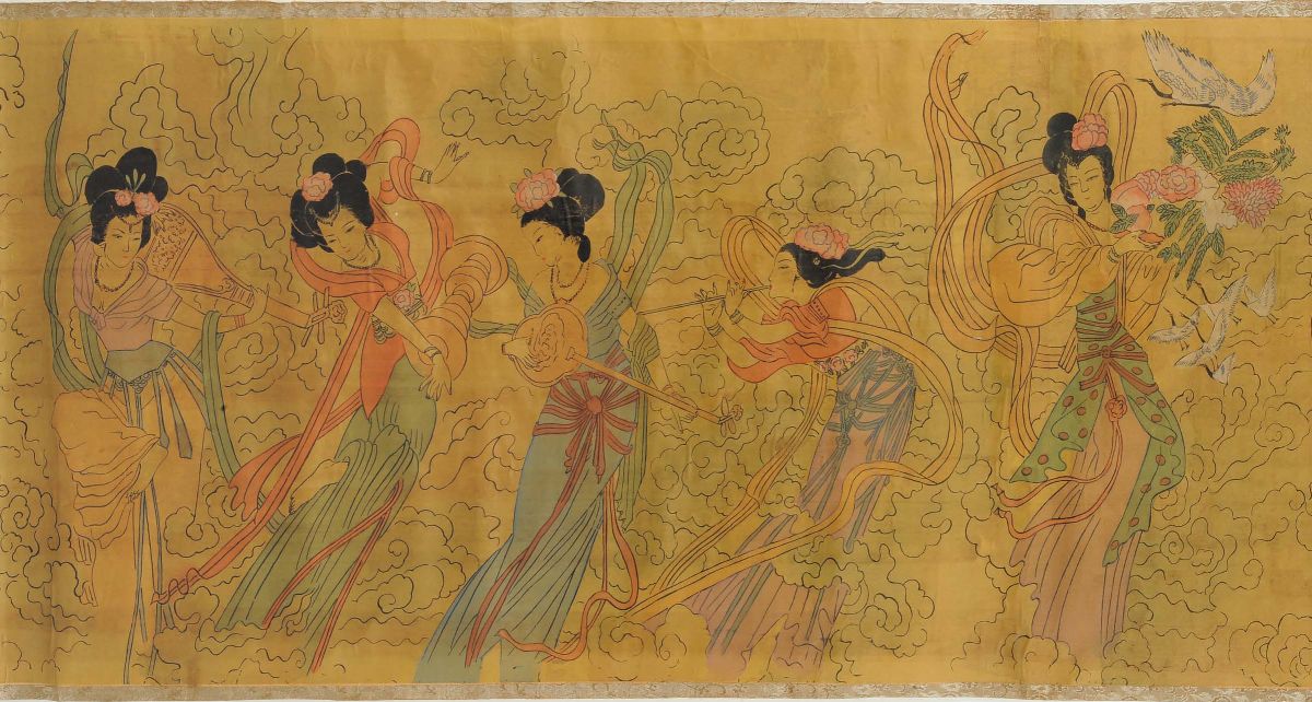 Hua Yan (1682-1756)don Huang Fei Tian, 1703
