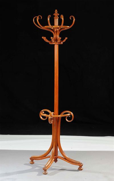 Attaccapanni Tipo Thonet , Austria Inizio XX Secolo