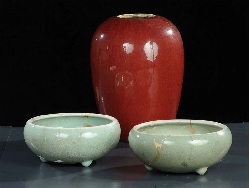 Lotti di ceramiche  - Auction Oriental Art - Cambi Casa d'Aste