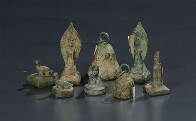 Sei Sigilli in Bronzo, Riferibili Epoca Wei-sui (384-618)