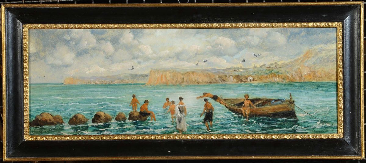 Francis Turri (XX Secolo)bagnanti