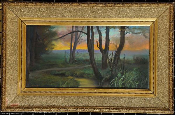 Schiaffino Bosco al tramonto