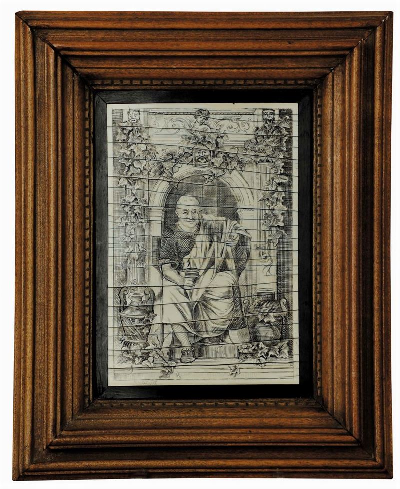 ERRATA CORRIGE FOTO A CATALOGO SBAGLIATAPlacca in avorio scolpito raffigurante Madonna con Bambino, Italia XIX secolo  - Asta Antiquariato e Dipinti Antichi - Cambi Casa d'Aste