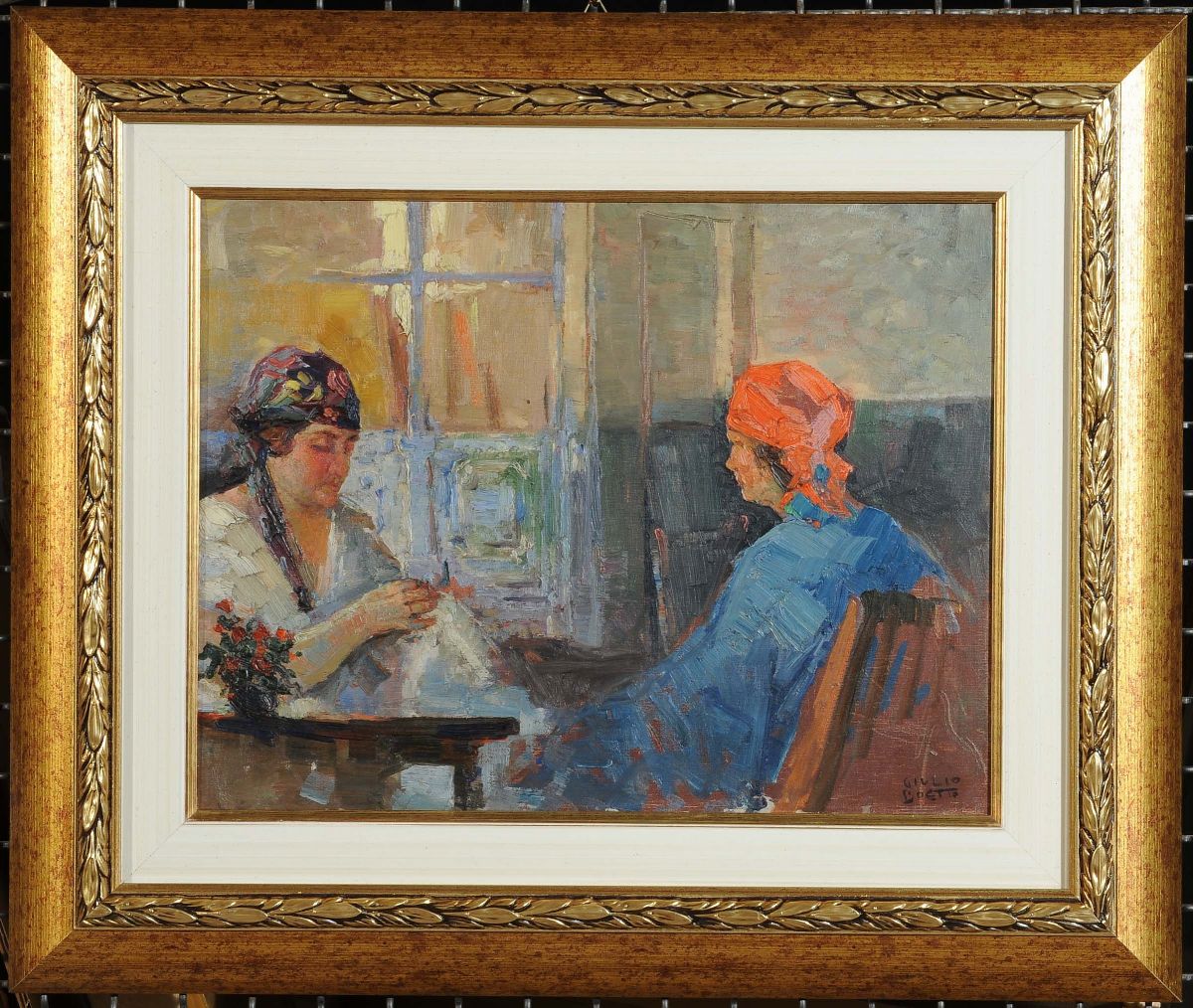 Giulio Boetto (1894-1967)donne che Cuciono
