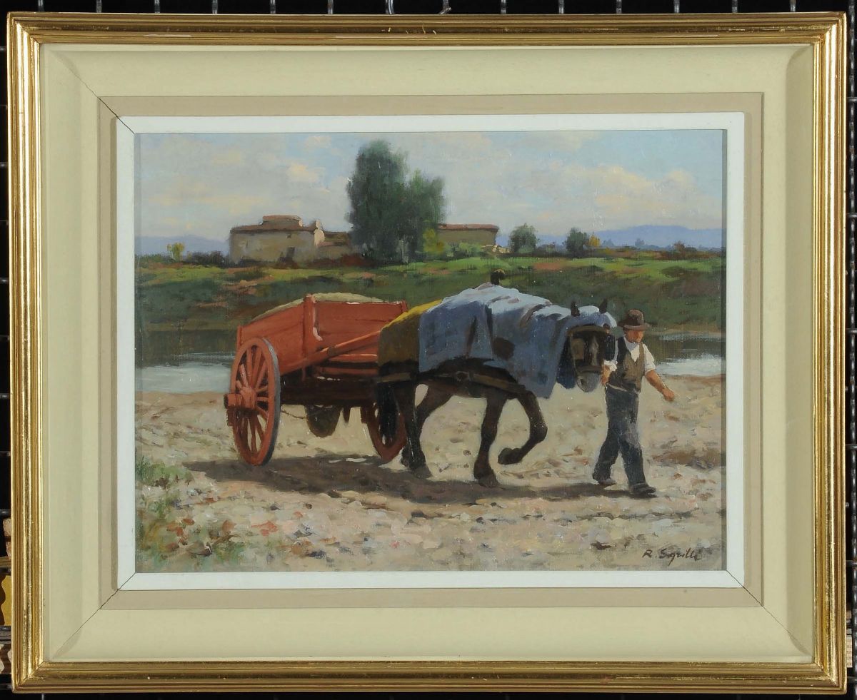 Roberto Sgrilli (1897-1985)renaiolo Sull'arno