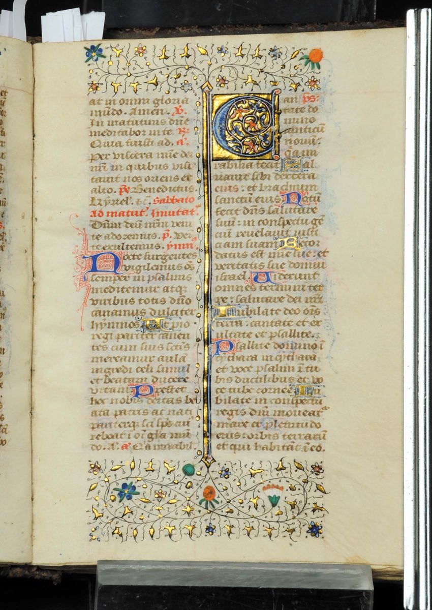 Manoscritto su Pergamena in Latinoofficiolo e Libro dei Salmi