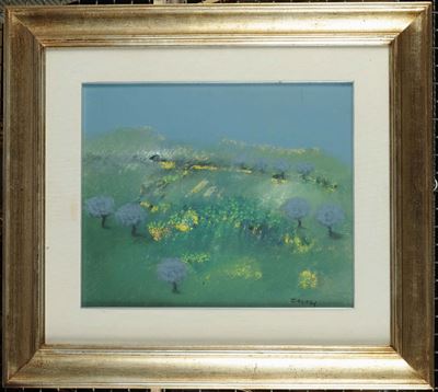 Manlio Bacosi (1921-1998)paesaggio