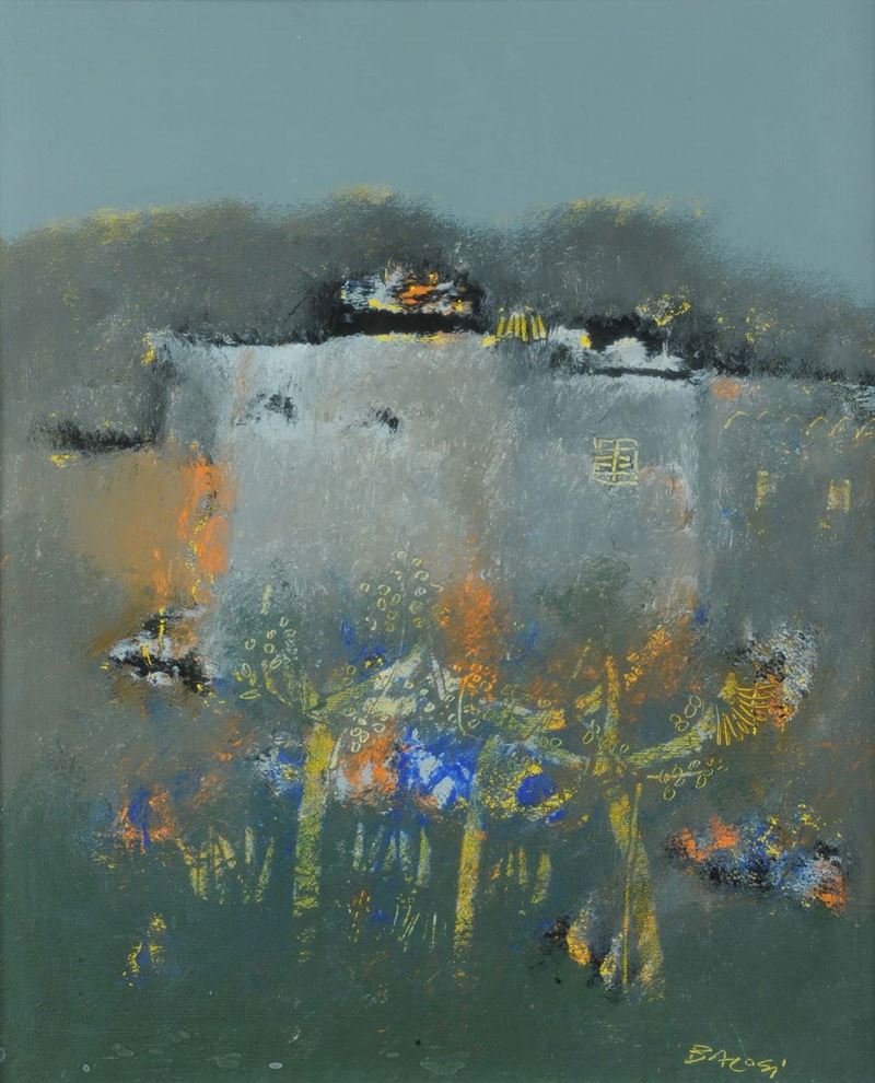 Manlio Bacosi (1921-1998) Casolari  - Auction Old Paintings and Furnitures - Cambi Casa d'Aste