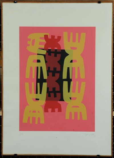 Giuseppe Capogrossi (1900-1972)senza Titolo, 1964