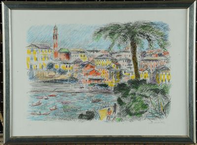 Michele Cascella (1892-1989)paesaggi Liguri