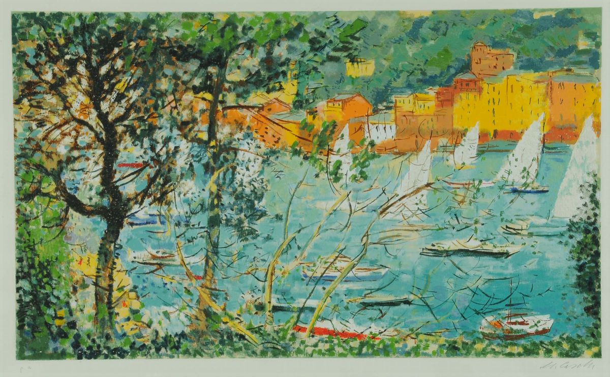 Michele Cascella (1892-1989)paesaggi Liguri